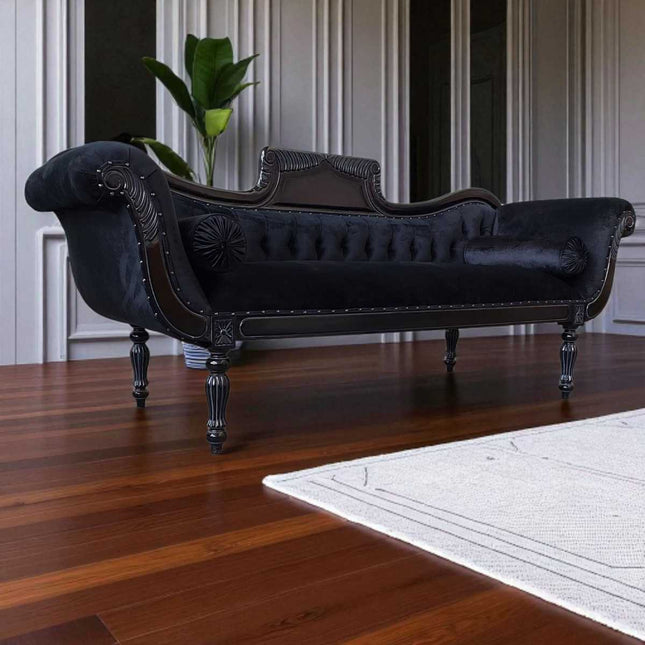 MARYPORT COLONIAL SOFA ☆BLACK