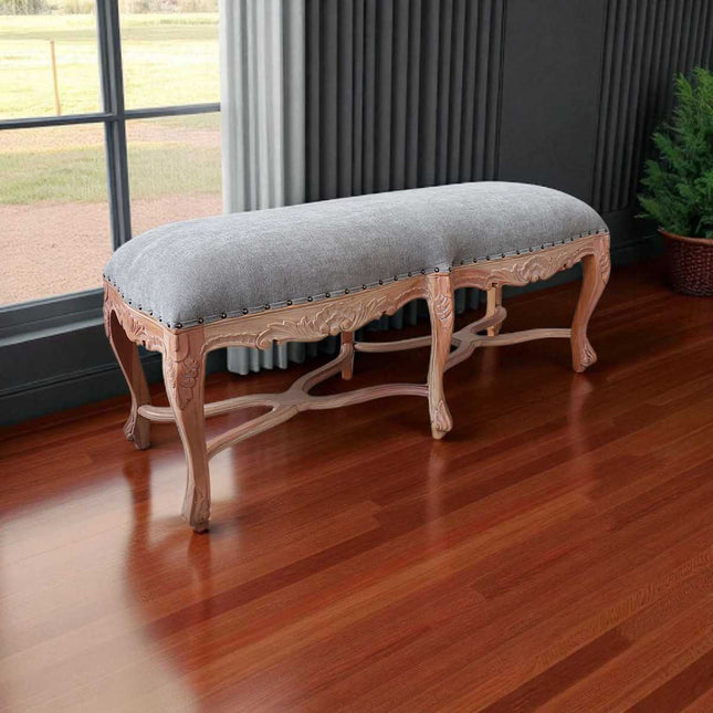 Chalsea French Cross Frame Stool