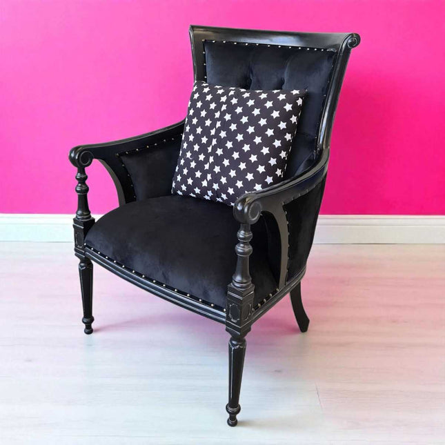 NAPOLEON DUTCH REGENCY ARMCHAIR ● BLACK