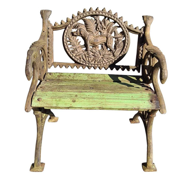 Marion Cast Iron single Bench Seat