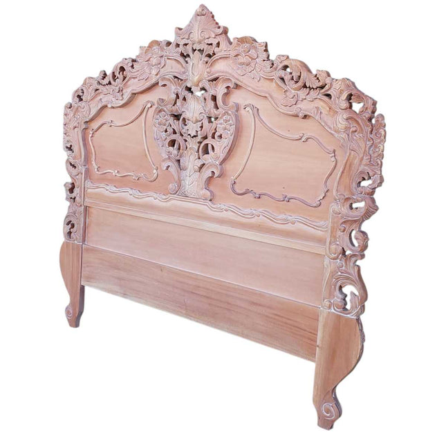 Versallies Rococo Headboard ☆ Natural Wash
