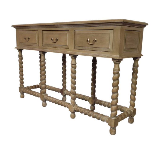 OXTON MAHOGANY CONSOLE TABLE ☆ RUSTIC