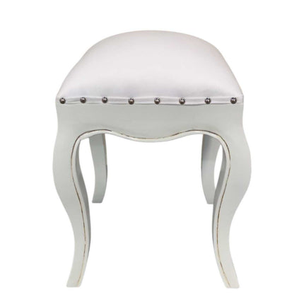 NORDHERM FRENCH DRESSING VANITY & STOOL ☆ WHITE