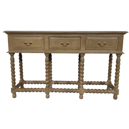 OXTON MAHOGANY CONSOLE TABLE ☆ RUSTIC