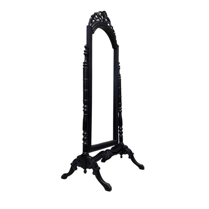 HERMER FRENCH CHEVAL MIRROR ☆ BLACK