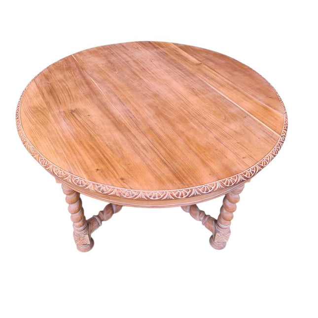 ORLEANS ROUND DINING TABLE NATURAL