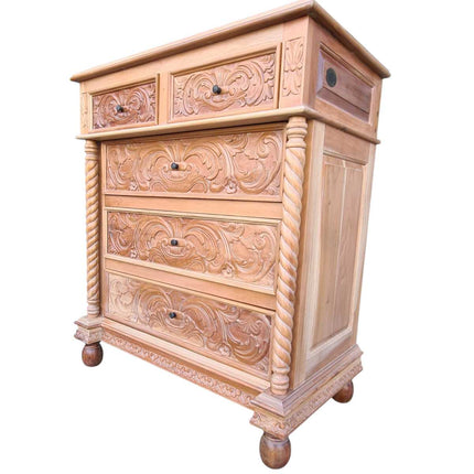 Soberton Mahogany wood French Dresser☆ Natural