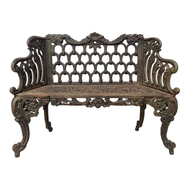 CASTLEFORD CAST IRON GARDEN BENCH SEAT