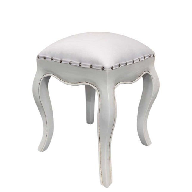 NORDHERM FRENCH DRESSING VANITY & STOOL ☆ WHITE