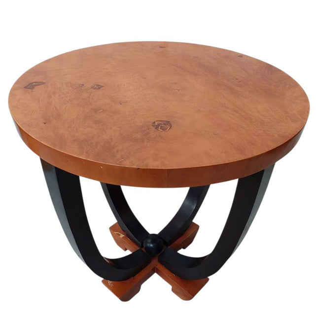 VOLUTE ART DECO END TABLE