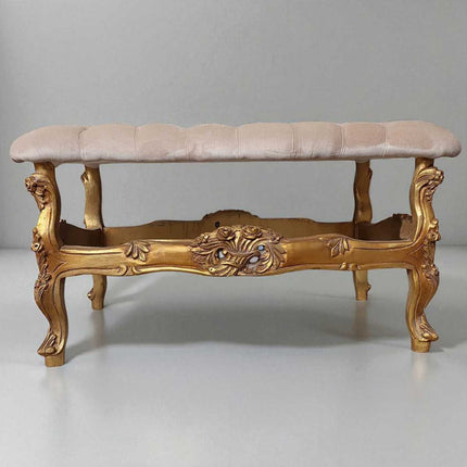 TUFTED ITALIAN OTTOMAN