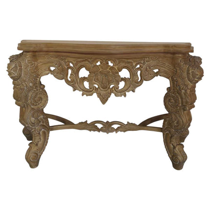 Gamble French Baroque Console ☆ Rustic Grey