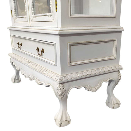 Thomas Chippendale Cabinet ☆ White