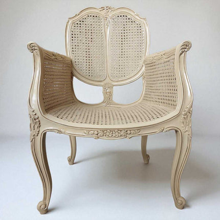 Severes French Armchair ☆Cream