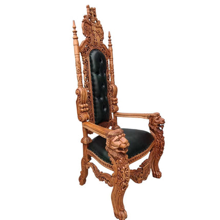 Majesty Hand Carved Throne Chair