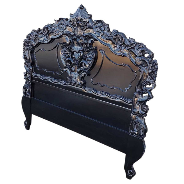 Versallies Rococo Headboard ☆ Black