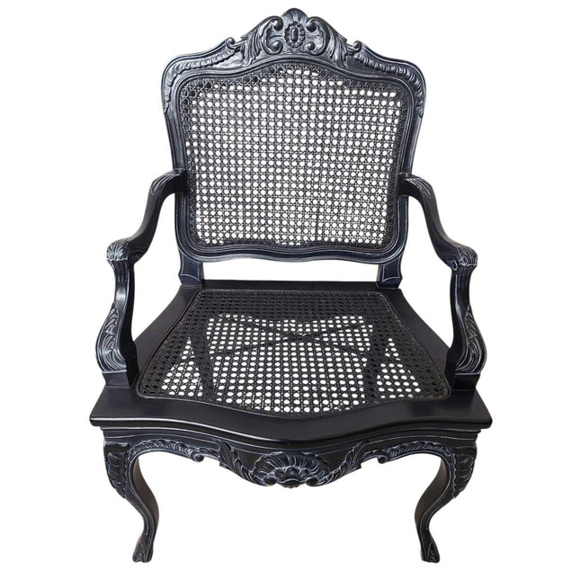 Zorina French Armchair ☆Black