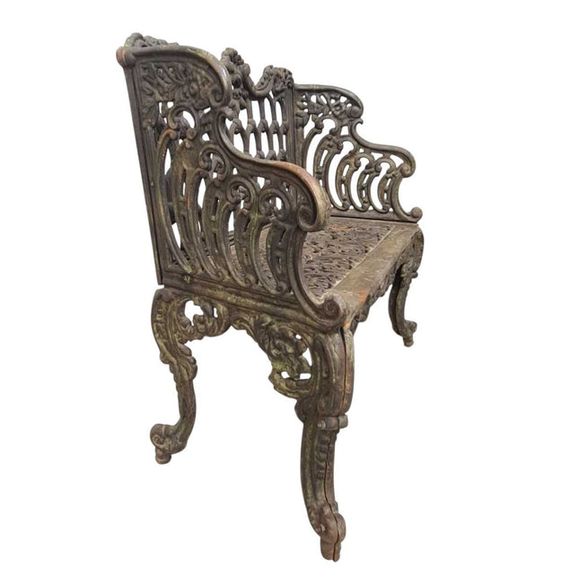 CASTLEFORD CAST IRON GARDEN BENCH SEAT