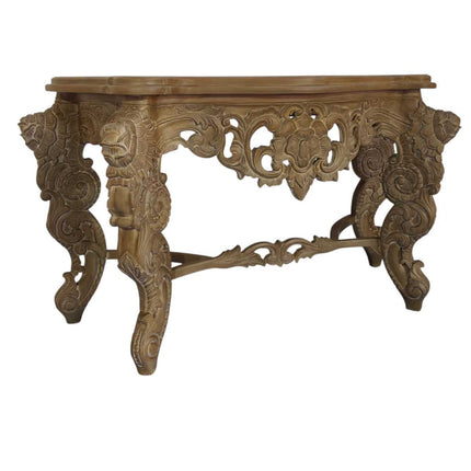 Gamble French Baroque Console ☆ Rustic Grey