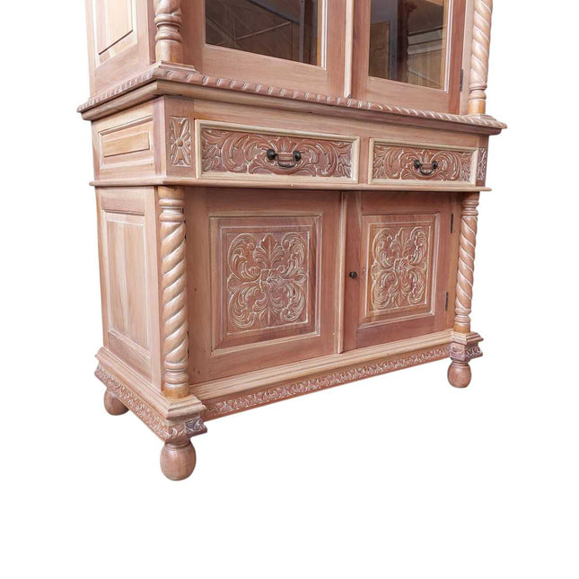 NAXOS FRENCH CABINET & SIDEBOARD ☆ NATURAL WHITE - WASH