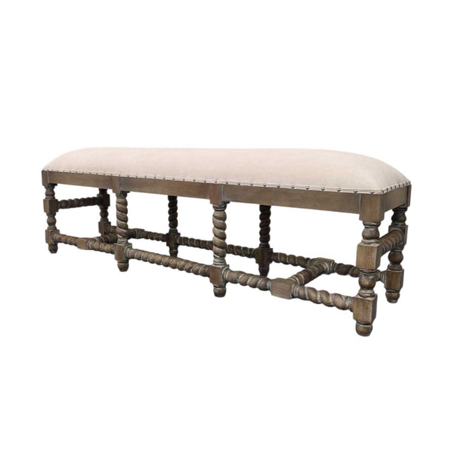Hazelhurst Bedroom Bench ☆ Grey