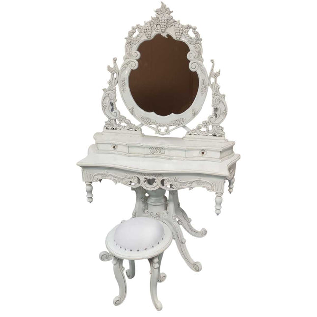 Ballantyne Dressing table ☆White Antique