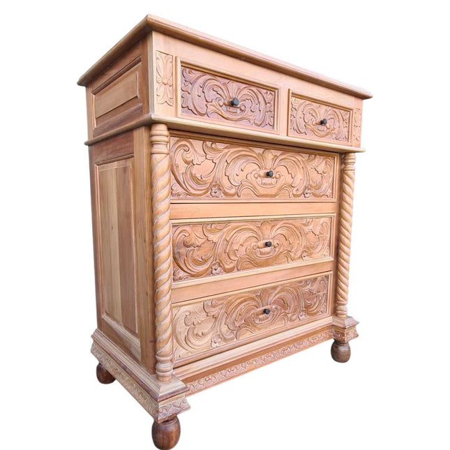 Soberton Mahogany wood French Dresser☆ Natural
