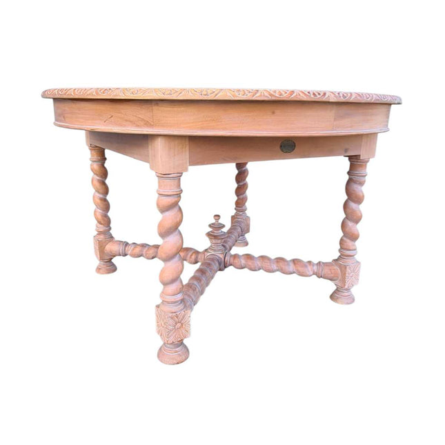 ORLEANS ROUND DINING TABLE NATURAL