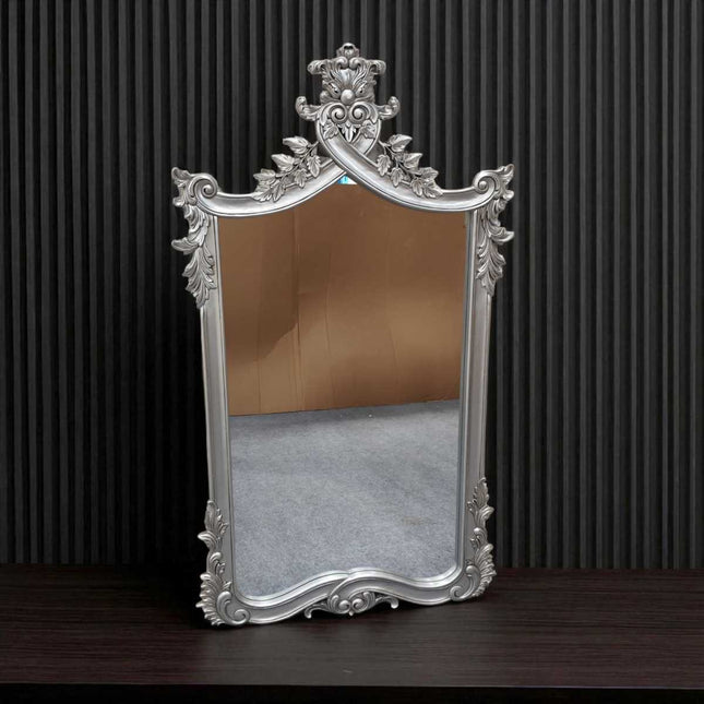 RENAISSANCE FRENCH MIRROR ☆ SILVER