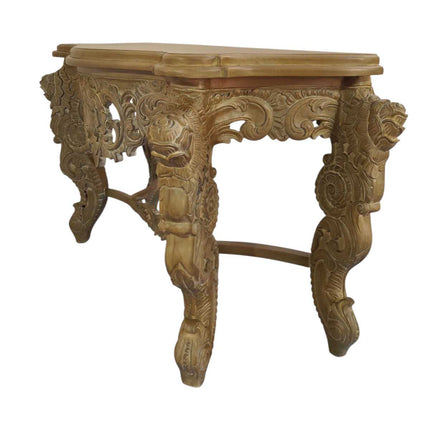 Gamble French Baroque Console ☆ Rustic Grey