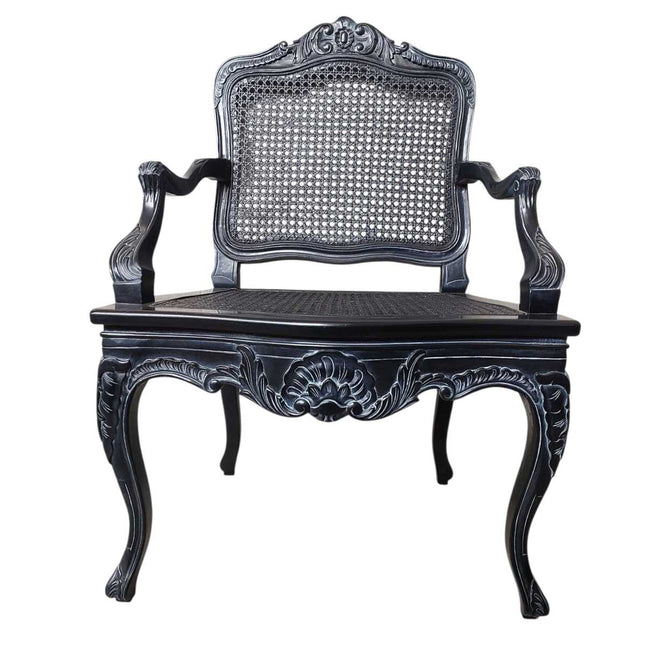Zorina French Armchair ☆Black